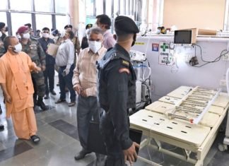 डीआरडीओ अस्‍पताल का निरीक्षण