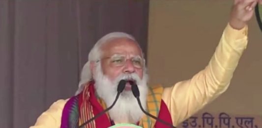 तमुलपुर में चुनावी रैली