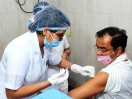 वैक्‍सीन की दूसरी डोज