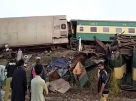 पाकिस्तान के सिंध में भीषण हादसा, ट्रेनों में टक्कर से 30 लोगों की मौत, 50 से अधिक घायल पाकिस्तान में भीषण हादसा