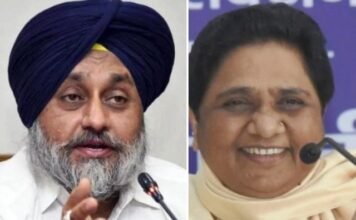 मायावती ने किया अकाली दल से गठबंधन, 20 सीटों पर चुनाव लड़ेगी बसपा