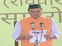 पुष्कर सिंह धामी ने ली उत्तराखंड के मुख्यमंत्री पद की शपथ, “बोले, समाधान के लिए जाऊंगा लोगों के बीच” मुख्यमंत्री पद की शपथ