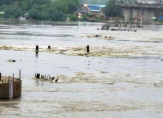 यमुना नदी का जल स्तर