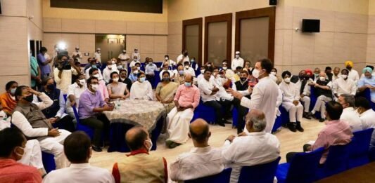 कांग्रेस की ब्रेकफास्ट मीट