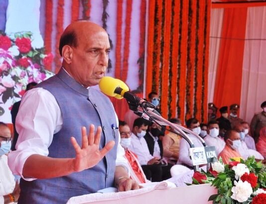 रक्षामंत्री राजनाथ सिंह