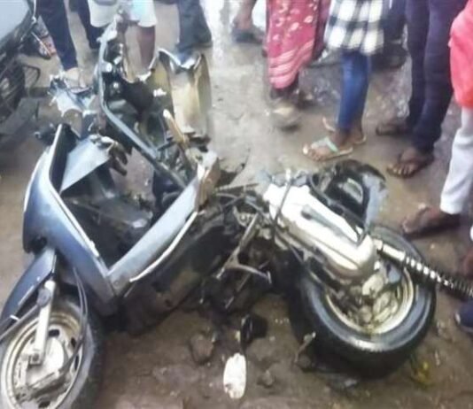 वाराणसी में गुब्बारे वाला गैस सिलेंडर फटने से महिला समेत दो की मौत, बच्ची व चार अन्य घायल गुब्बारे वाला गैस सिलेंडर
