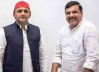 अखिलेश यादव से फिर मिले AAP सांसद, गठबंधन की अटकलें तेज सियासी सरगर्मियां