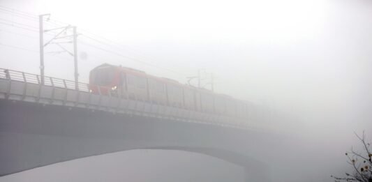 लखनऊ में कोहरा