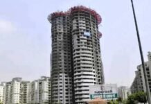 22 मई को सिर्फ नौ सेकंड में धराशायी हो जाएंगे सुपरटेक के ट्विन टावर ट्विन टावर