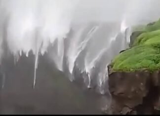 नानेघाट झरना