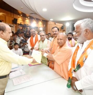 यूपी विधान परिषद के लिए भाजपा के नौ प्रत्याशियों ने किया नामांकन, सीएम योगी रहे मौजूद विधान परिषद का नामांकन