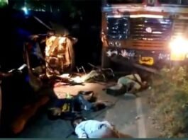 लखनऊ में बड़ा सड़क हादसा, ट्रक ने मारी पिकअप को टक्कर, सगे भाईयों समेत छह की मौत, आधा दर्जन घायल बड़ा सड़क हादसा