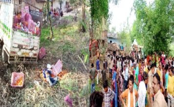 यूपी: विदाई के इंतजार में बैठे आठ बारातियों को तेज रफ्तार पिकअप ने रौंदा, छह की मौत, मातम में बदली शादी की खुशियां बारातियों की मौत