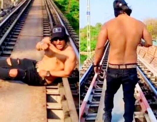 लखनऊ के डुप्लीकेट सलमान ने रेलवे ट्रैक पर किया डांस, VIdeo वायरल होते ही मुकदमा दर्ज कर पुलिस ने शुरू की तलाश डुप्लीकेट सलमान