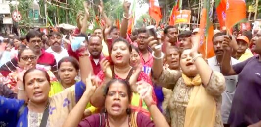 नबान्न चलो अभियान पर BJP-TMC फिर आमने-सामने, बिना अनुमति यात्रा निकालने पर अड़ी भाजपा नबान्न चलो अभियान