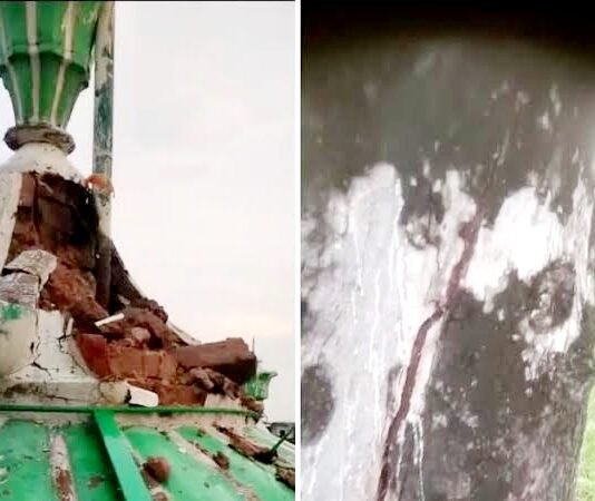 तेज बारिश बनी आफत, प्रयागराज में गिरी बिजली गिरी बिजली
