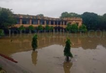 भारी बारिश के चलते लखनऊ में इंटर तक के सभी स्कूल-कालेज बंद