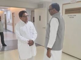 मेदांता में बृजेश पाठक