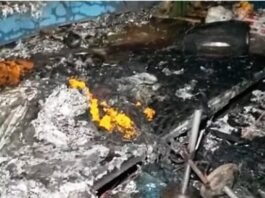 भदोही के दुर्गा पंडाल अग्निकांड में तीन मासूम व दो महिलाओं समेत मृतकों की संख्या बढ़कर हुई पांच, 67 झुलसे, 46 भर्ती दुर्गा पंडाल अग्निकांड
