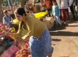 उतरा महिला का गुस्‍सा