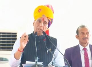प्रतिमा का अनावरण कर बोले राजनाथ सिंह, पृथ्वीराज चौहान ने भू-भाग पर हुकूमत ही नहीं जनता के दिलों में भी किया था राज पृथ्वीराज चौहान की प्रतिमा