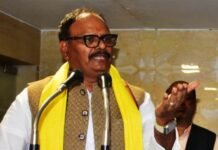 मतदाता सम्मेलन में बोले ब्रजेश पाठक, रामपुर में नहीं होता था चुनाव, सपा के गुंडों के कब्जे में रहते थे बूथ मतदाता सम्मेलन