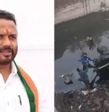30 फीट गहरी खाई में गिरी भाजपा विधायक की फॉर्च्यूनर, एमएलए समेत चार घायल जयकुमार गोरे
