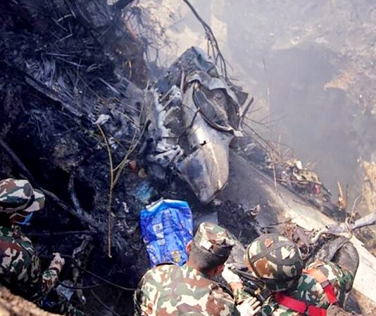 नेपाल में विमान क्रैश