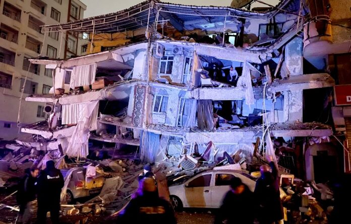 तुर्किये में भूकंप