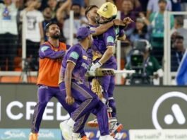 #IPL2023: रिंकू सिंह ने आखिरी ओवर में जड़े लगातार पांच छक्के, कोलकाता ने गुजरात को तीन विकेट से हराया पांच छक्के