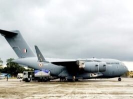 लेह एयरपोर्ट रनवे पर फंसा IAF का C-17 ग्लोबमास्टर, सुधार के बाद संचानल शुरू
