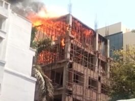 केजीएमयू की निर्माणाधीन बिल्डिंग