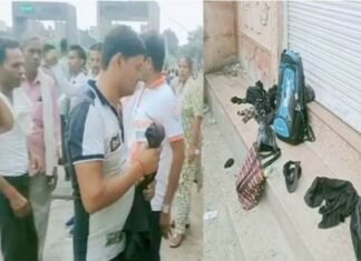 रक्षामंत्री की रैली