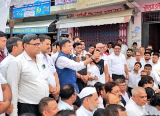 धरनारत वकील