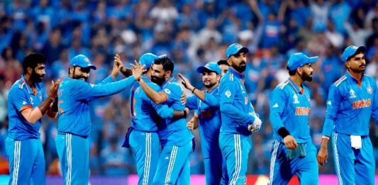 #WC2023: सेमीफाइनल में भारत ने न्यूजीलैंड को 70 रन से हराया, शमी ने लिए सात विकेट, विराट-श्रेयस ने जड़ा शतक वर्ल्ड कप सेमीफाइनल