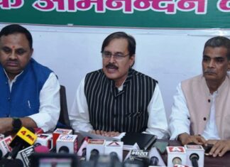 प्रदेश अध्‍यक्ष रामाशीष राय
