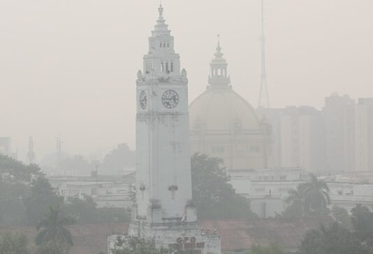 लखनऊ में स्‍मॉग