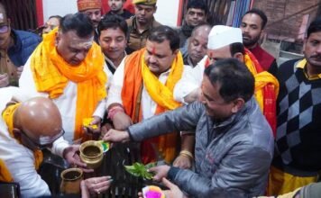 अयोध्या कांग्रेस का प्रतिनिधिमंडल