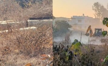 क्लोरीन गैस रिसाव