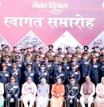 आर्मी के जवानों ने लखनऊ में मनाया सेना दिवस, राजनाथ सिंह व सीएम योगी रहे मौजूद लखनऊ में सेना दिवस