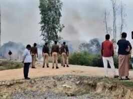 कौशाम्बी पटाखा फैक्ट्री ब्लास्ट में छह की मौत, कई घायल