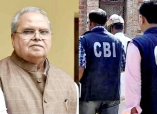 पूर्व राज्यपाल सत्यपाल मलिक के घर-दफ्तर पर सीबीआई की रेड
