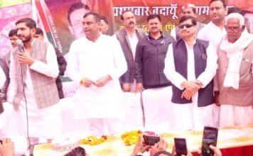 शिवपाल यादव का दावा, बदायूं में जब्त होगी भाजपा की जमानत बदायूं में शिवपाल