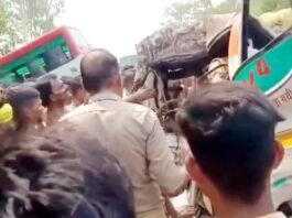 ओवरटेक करने में हादसा