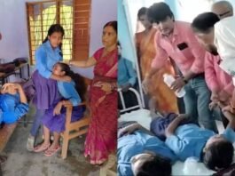 भीषण गर्मी में भी खुले थे स्कूल, बच्चे व शिक्षक सहित 95 की तबीयत बिगड़ी, कराना पड़ा भर्ती बच्चों की बिगड़ी तबियत