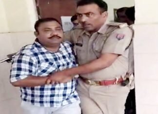 लखनऊ कोर्ट की पार्किंग में पिस्टल लेकर घुसा दबंग, पुलिस ने दबोचा पिस्टल