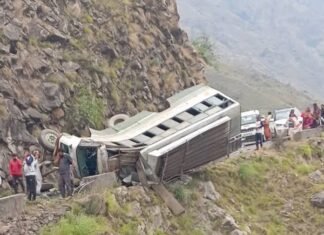 शिमला में दर्दनाक हादसा, रोडवेज बस पलटने से ड्राइवर समेत चार की मौत, तीन यात्री घायल शिमला में बस पलटी