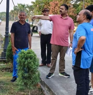 जनेश्‍वर पार्क की हरियाली