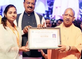 मुख्यमंत्री योगी का अखिलेश पर पलटवार, दंगाइयों के सामने नाक रगड़ने वाले नहीं चला सकते बुलडोजर नियुक्ति पत्र वितरण