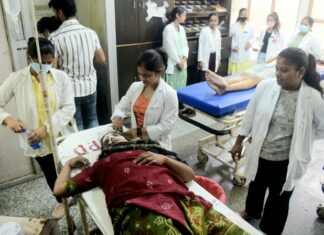 सीएम आवास के पास